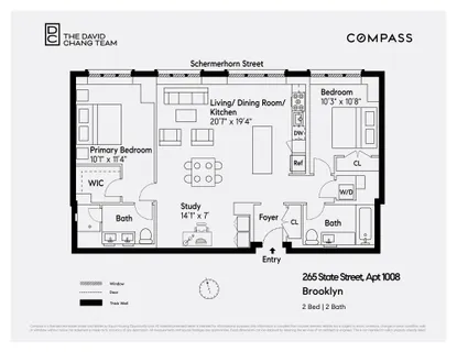$1,895,000 | 265 State Street, Unit 1008 | Boerum Hill
