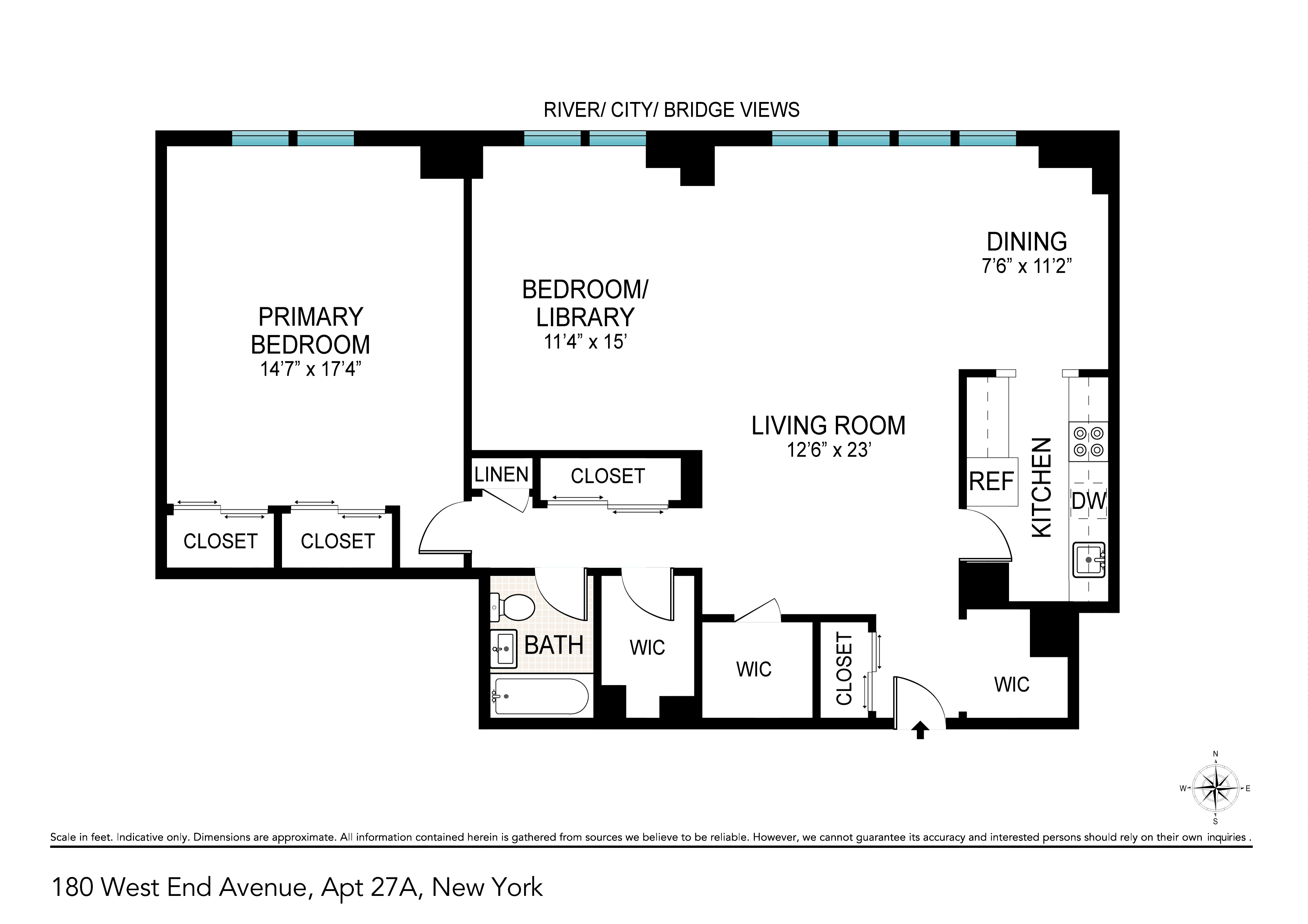 180 West End Avenue, Unit 27A Manhattan, NY 10023 - Photo 17 of 18 a picture of a park