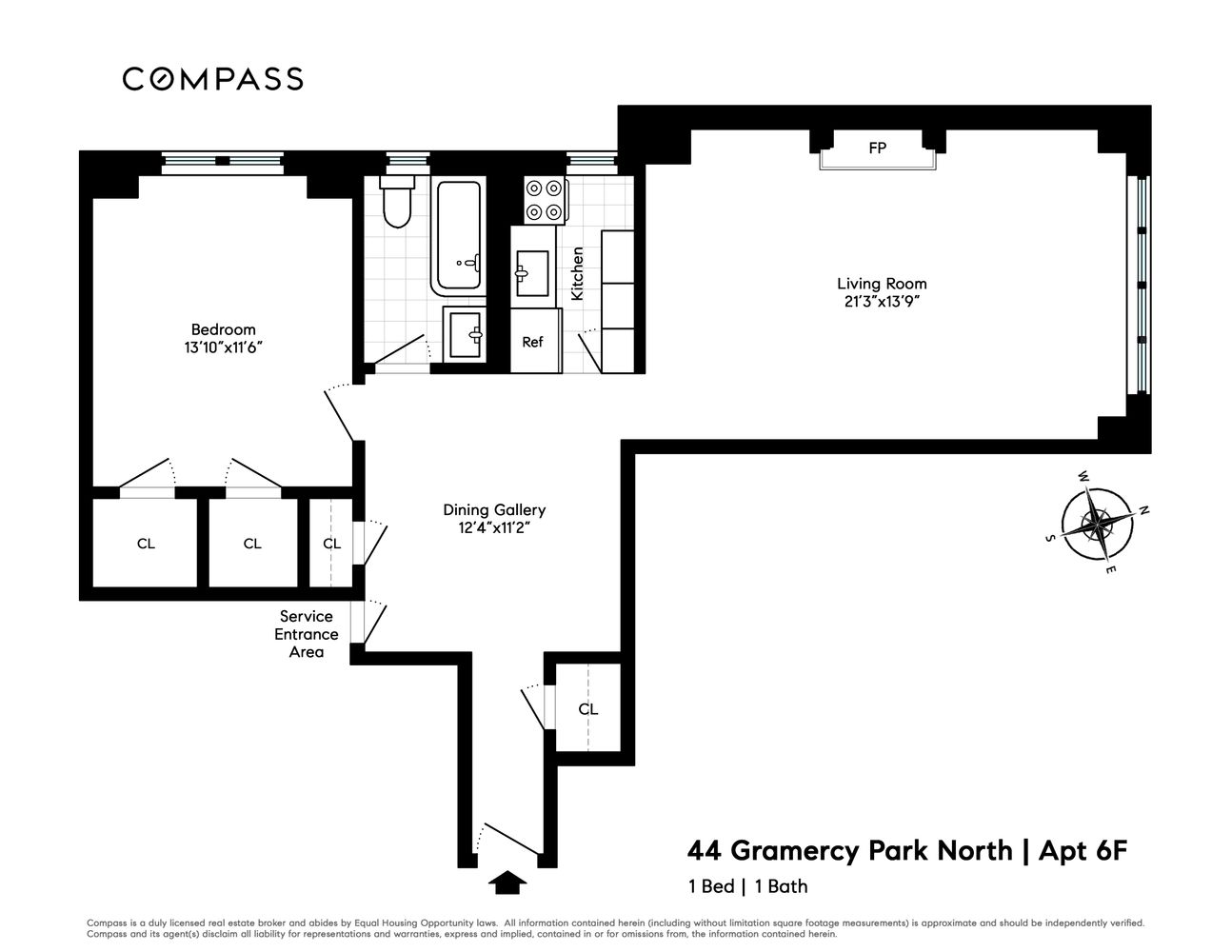 44 Gramercy Park North, Unit 6F Manhattan, NY 10010 - Photo 13 of 13 a picture of a park
