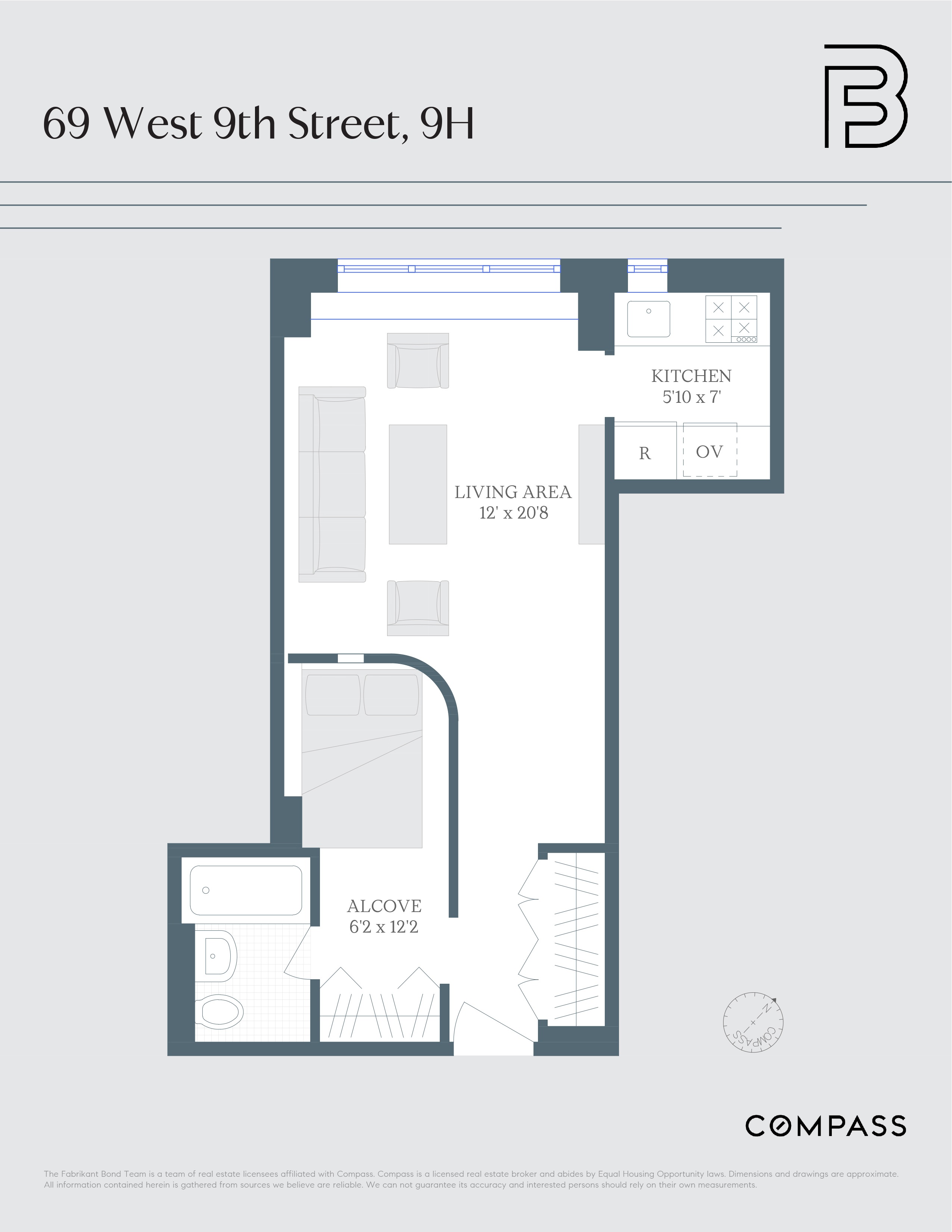 69 West 9th Street, Unit 9H Manhattan, NY 10011 - Photo 6 of 6 unknown