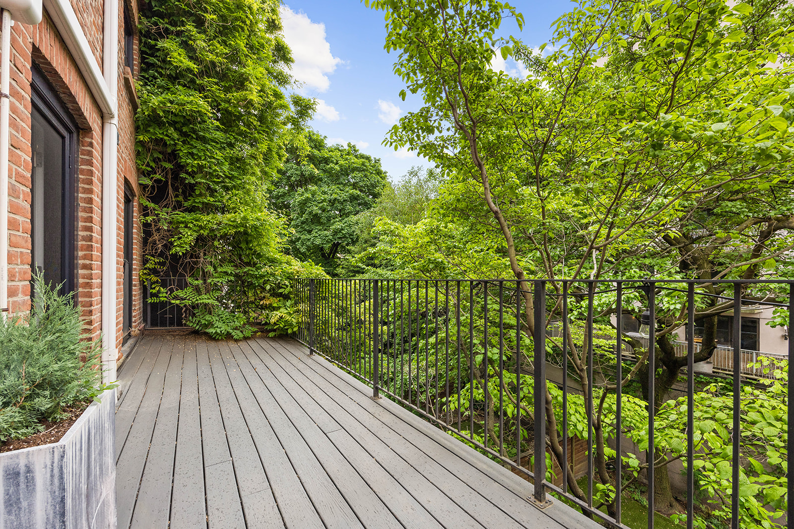 298 State Street, Unit TRIPLEX Brooklyn, NY 11201 - Photo 10 of 21 a view of backyard with deck