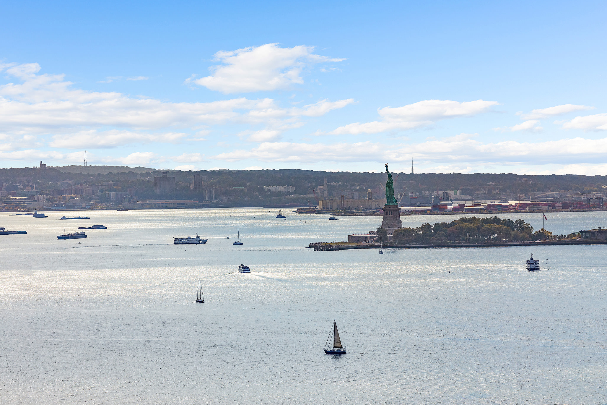 212 Warren Street, Unit PHS Manhattan, NY 10282 - Photo 16 of 18 a view of a terrace