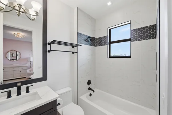 a utility room with cabinets