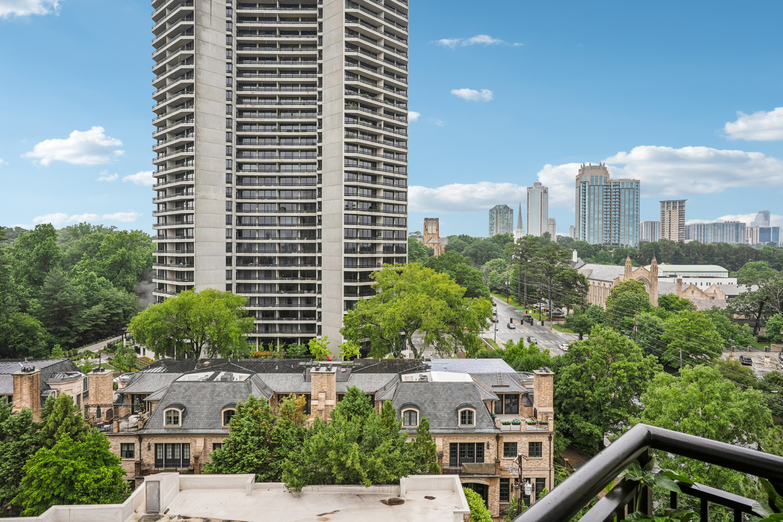 2626 Peachtree Road, Unit 1108 Atlanta, GA 30305 - Photo 17 of 25 a view of a city with tall buildings