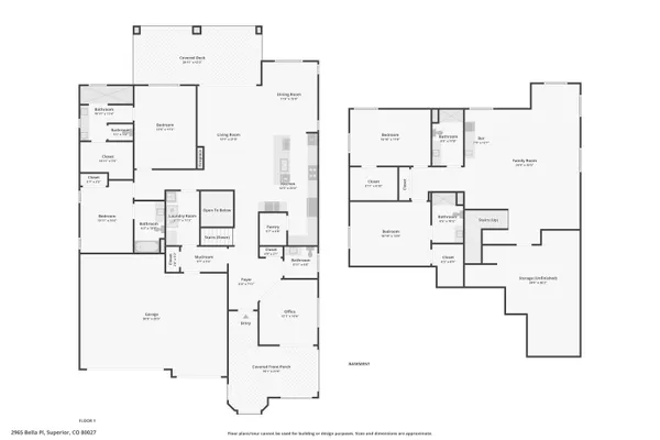 $1,795,000 | 2965 Bella Place, Superior, CO 80027