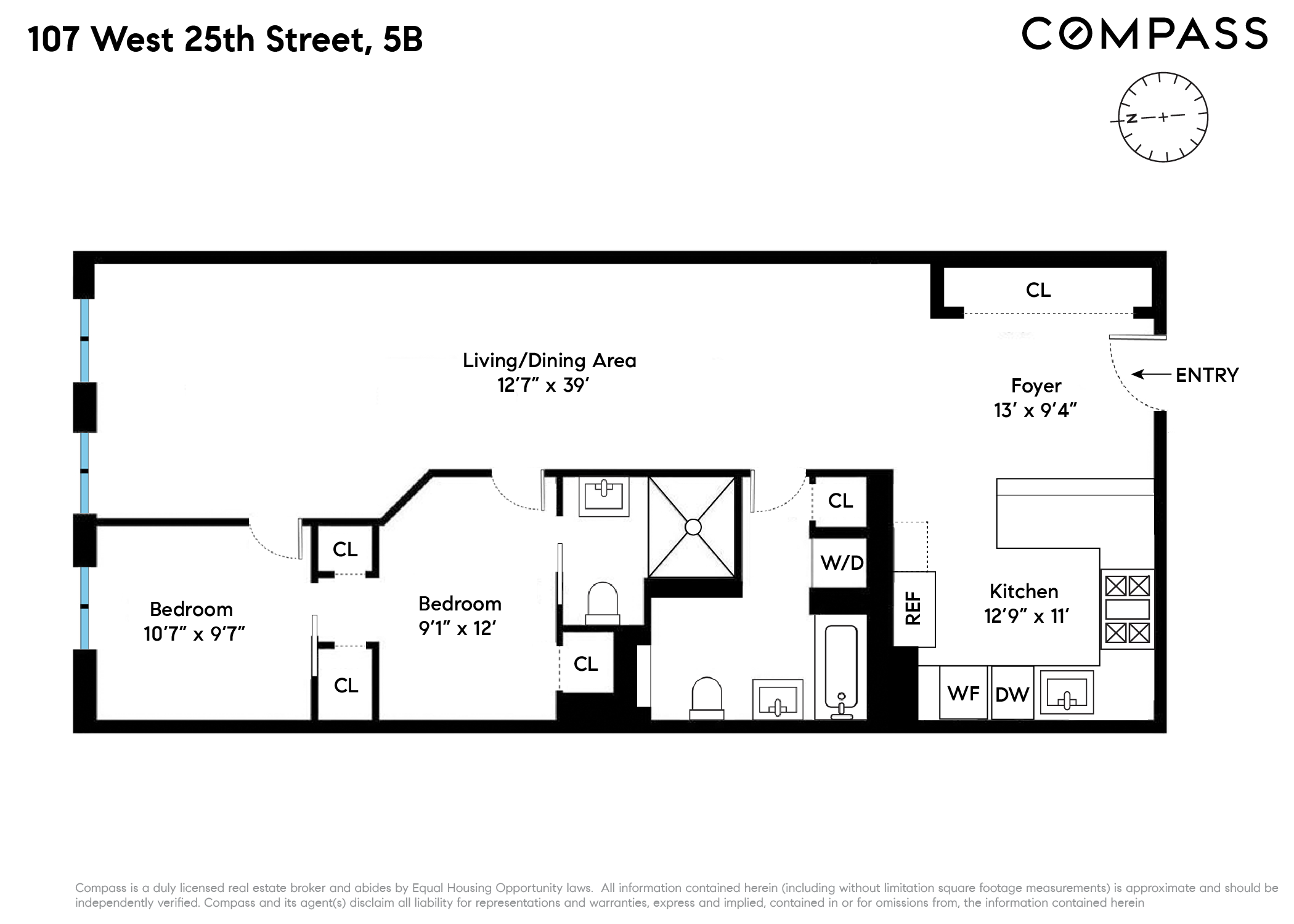 107 West 25th Street, Unit 5B Manhattan, NY 10001 - Photo 16 of 16 a picture