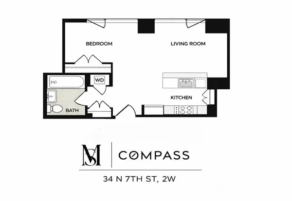 $4,500 | 34 North 7th Street, Unit 2W | Williamsburg