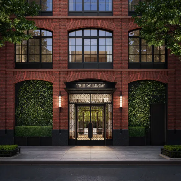 front view of a building