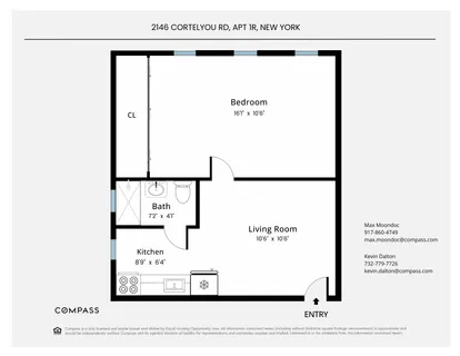 $245,000 | 2146 Cortelyou Road, Unit 1R | Flatbush