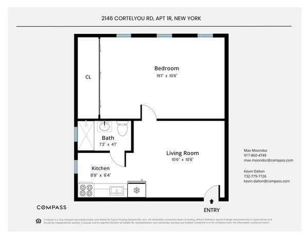 $245,000 | 2146 Cortelyou Road, Unit 1R | Flatbush