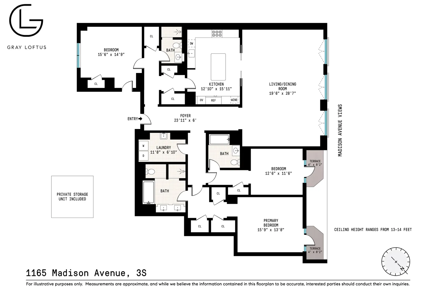 $47,000 | 1165 Madison Avenue, Unit 3S | Upper East Side