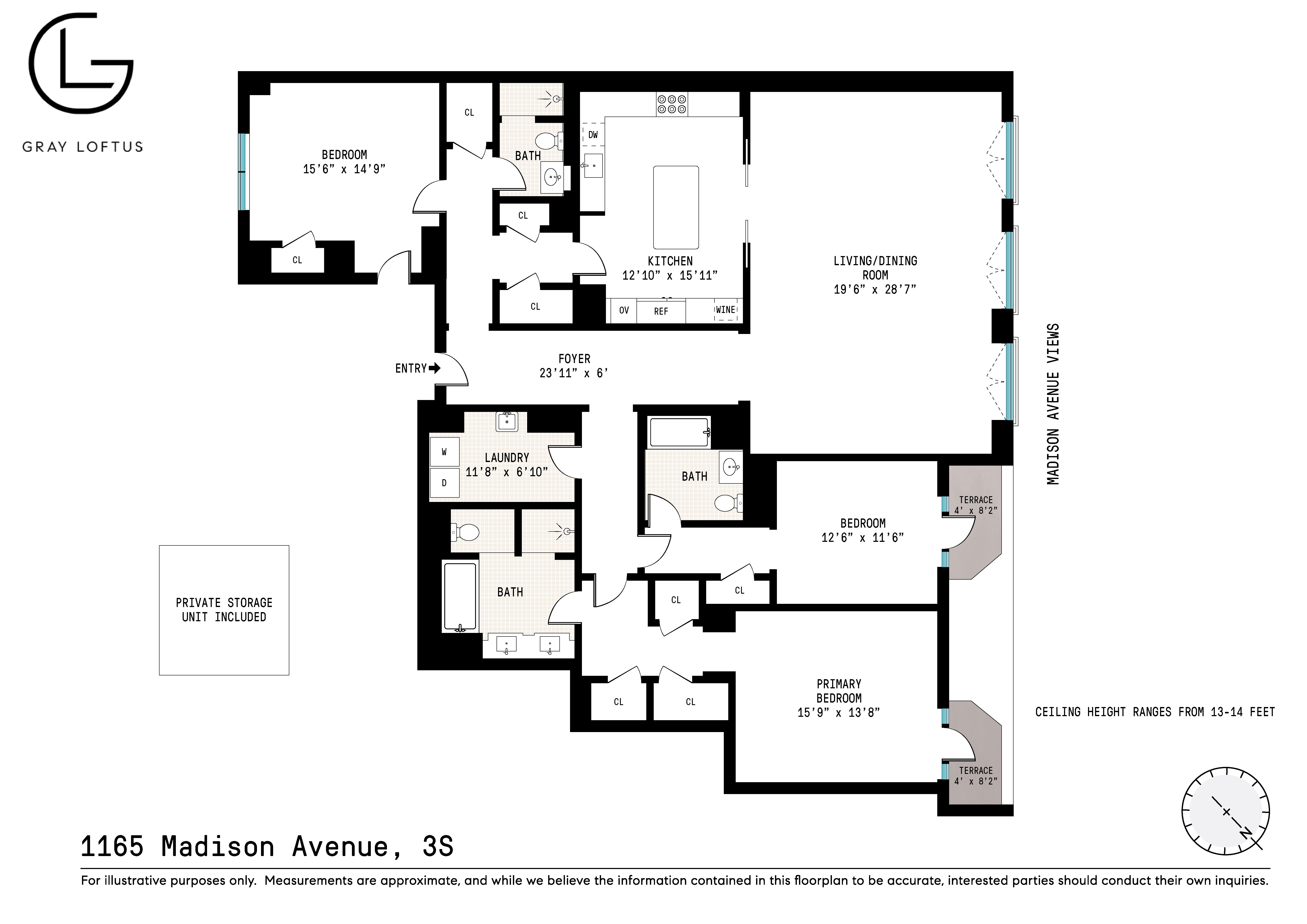 1165 Madison Avenue, Unit 3S Manhattan, NY 10028 - Photo 14 of 14