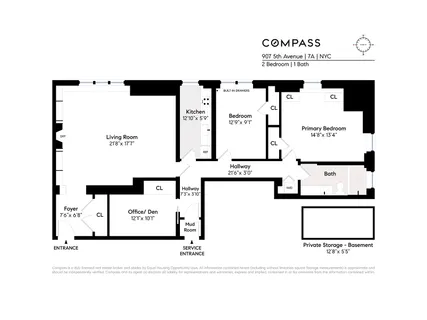 $2,450,000 | 907 5th Avenue, Unit 7A | Lenox Hill