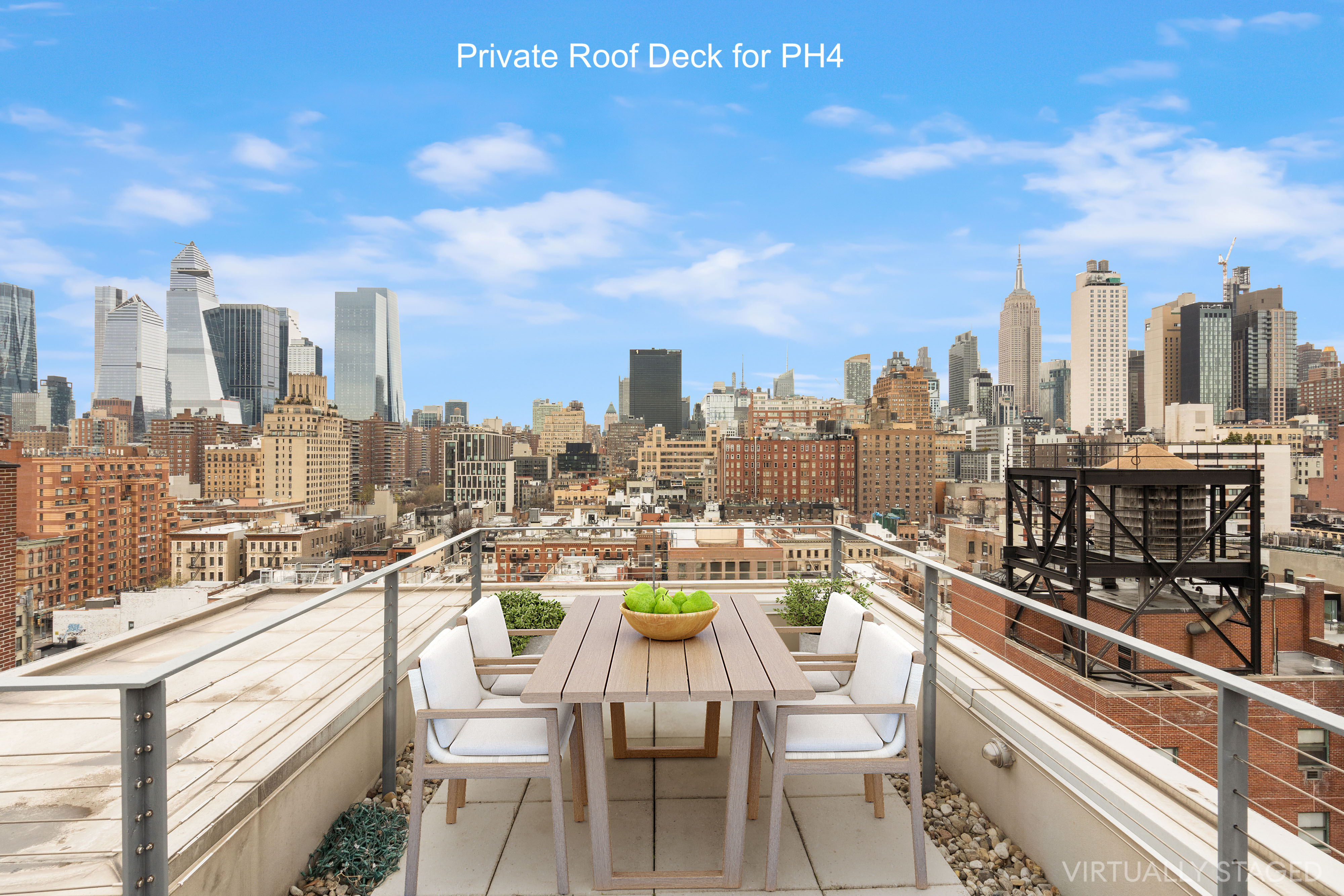 245 West 19th Street, Unit PH4 Manhattan, NY 10011 - Photo 12 of 13 a view of a city with tall buildings