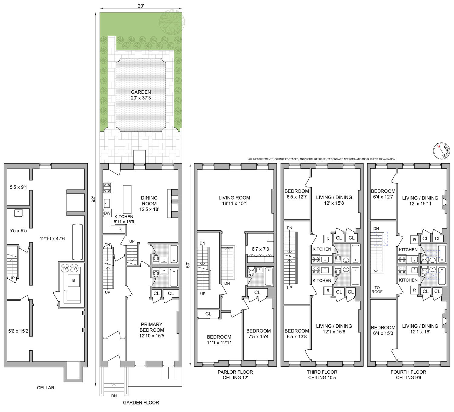 337 East 18th Street Manhattan, NY 10003 - Photo 16 of 16 a picture of a floor plan
