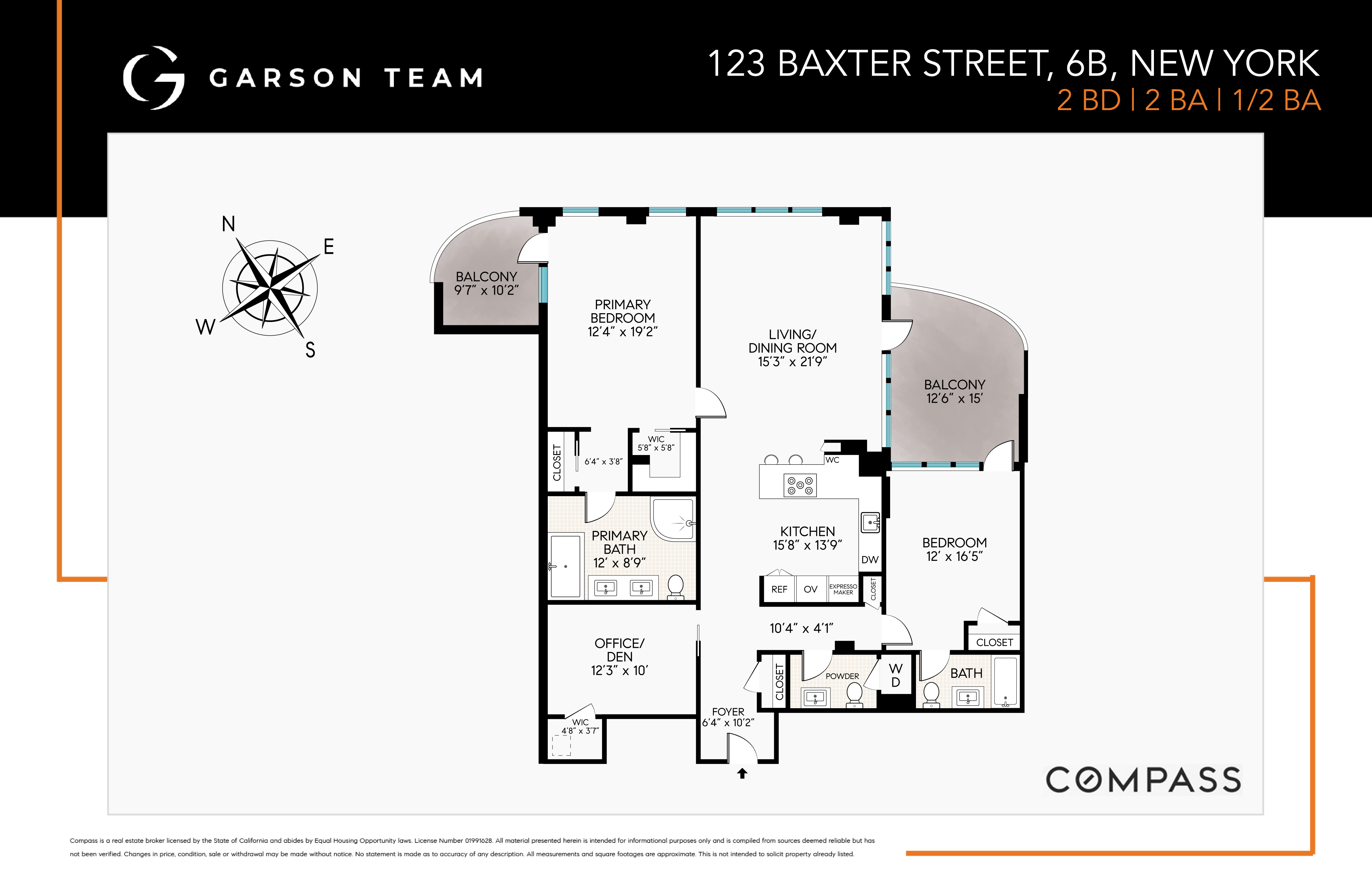 123 Baxter Street 6B Little Italy New York NY 10013