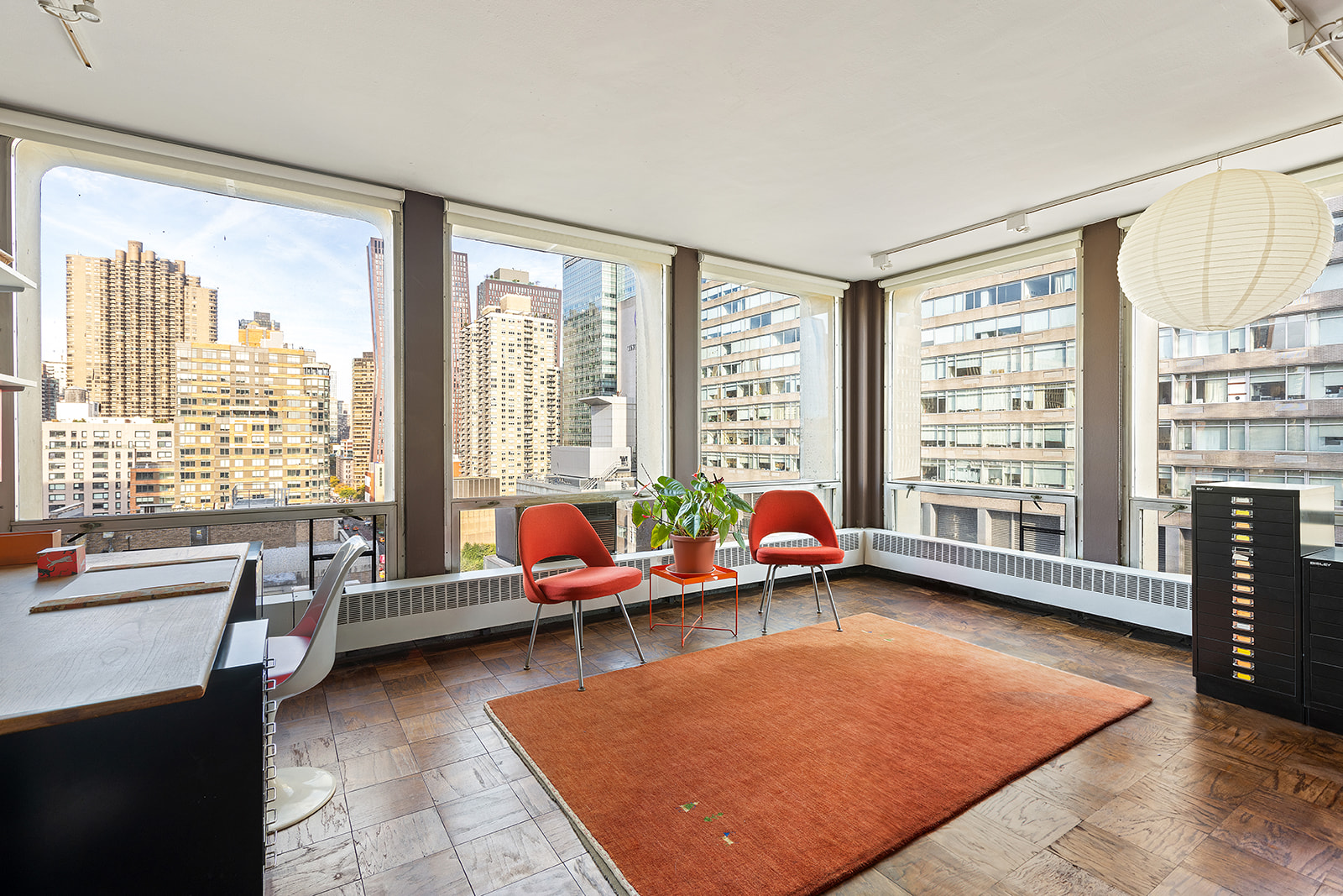 343 East 30th Street, Unit 12M Manhattan, NY 10016 - Photo 8 of 9 a room with furniture pool table and windows