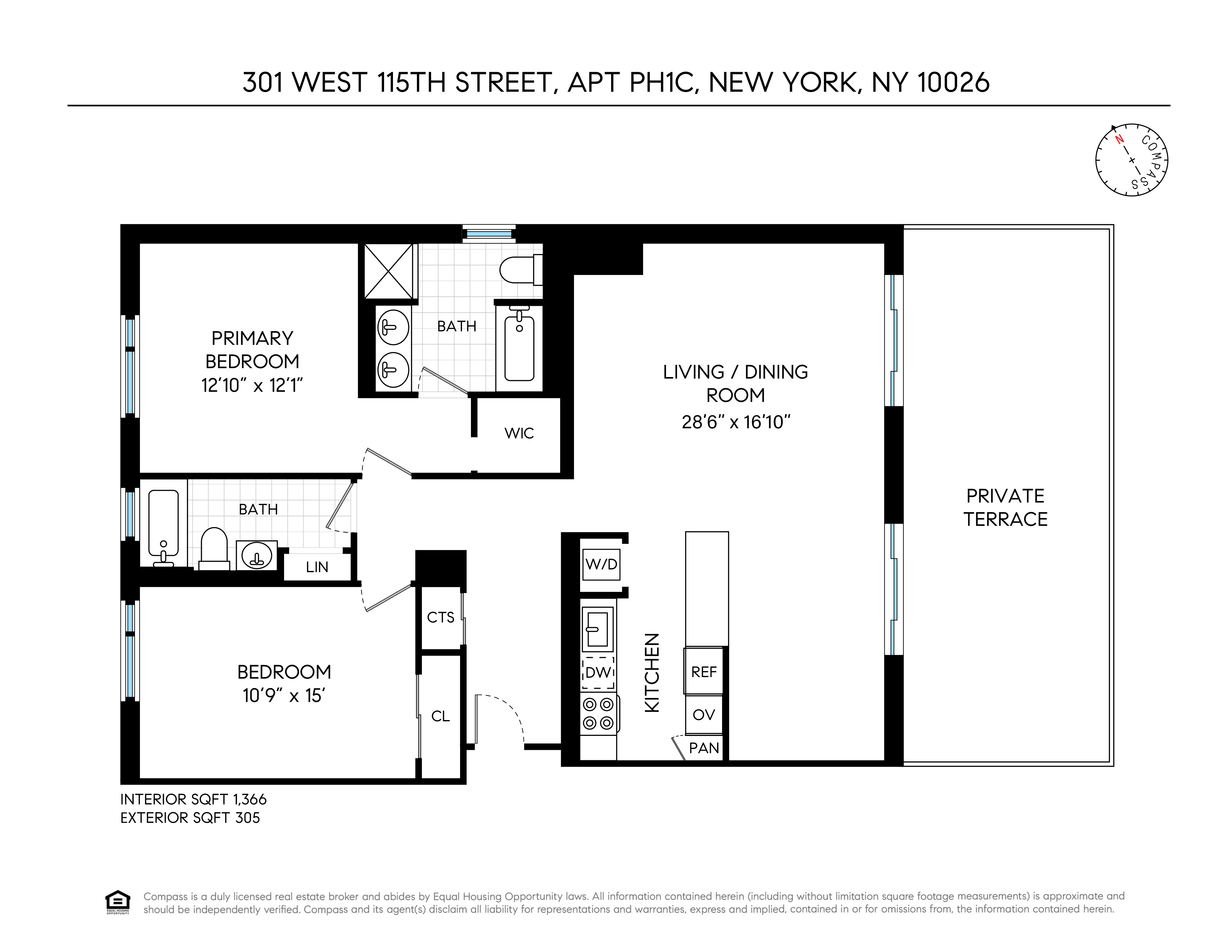 301 West 115th Street, Unit PH1C Manhattan, NY 10026 - Photo 12 of 12