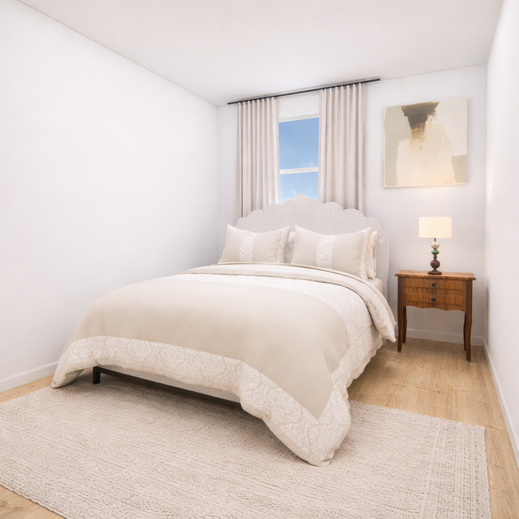 21 Monroe Place, Unit 5FR Brooklyn, NY 11201 - Photo 12 of 16 a bedroom with a bed and a couch