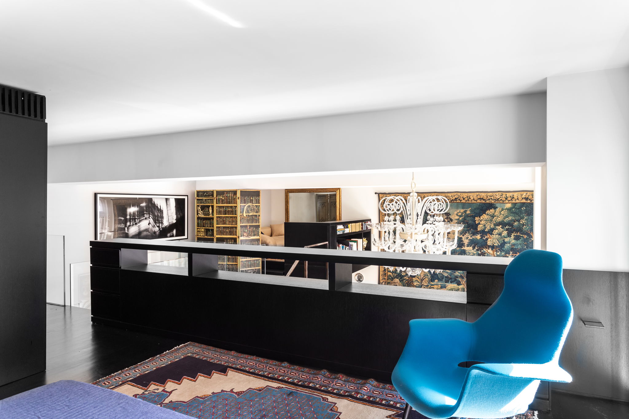 240 Centre Street, Unit 3H Manhattan, NY 10013 - Photo 9 of 20 a view of a dining room with furniture window and outside view