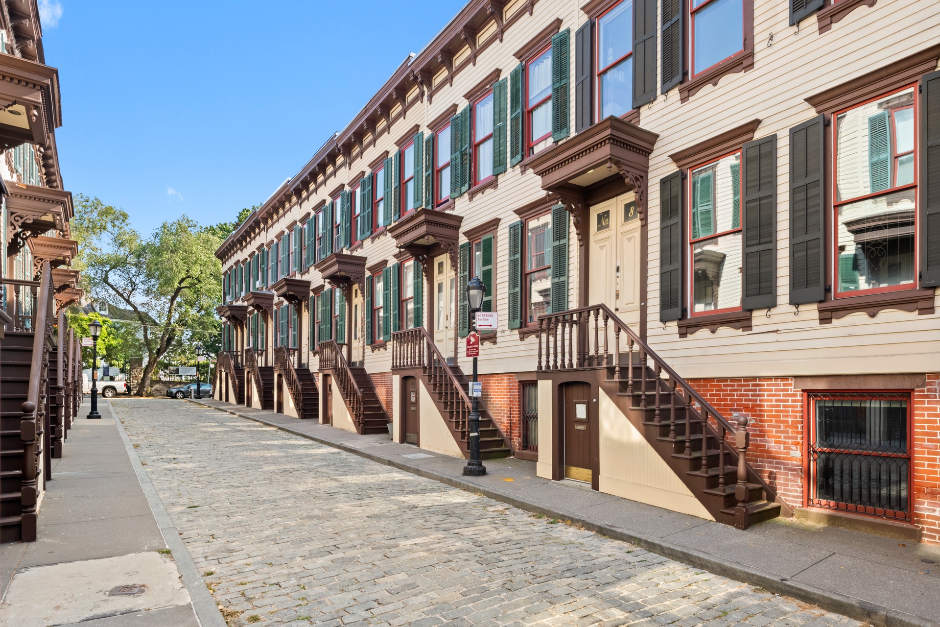 8 Sylvan Terrace Manhattan, NY 10032 - Photo 16 of 19 a view of a building with a outdoor space