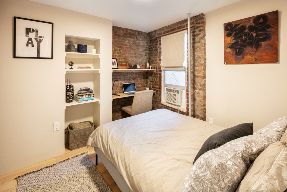 333 Prospect Avenue, Unit G Brooklyn, NY 11215 - Photo 5 of 8 a bedroom with a bed and a window