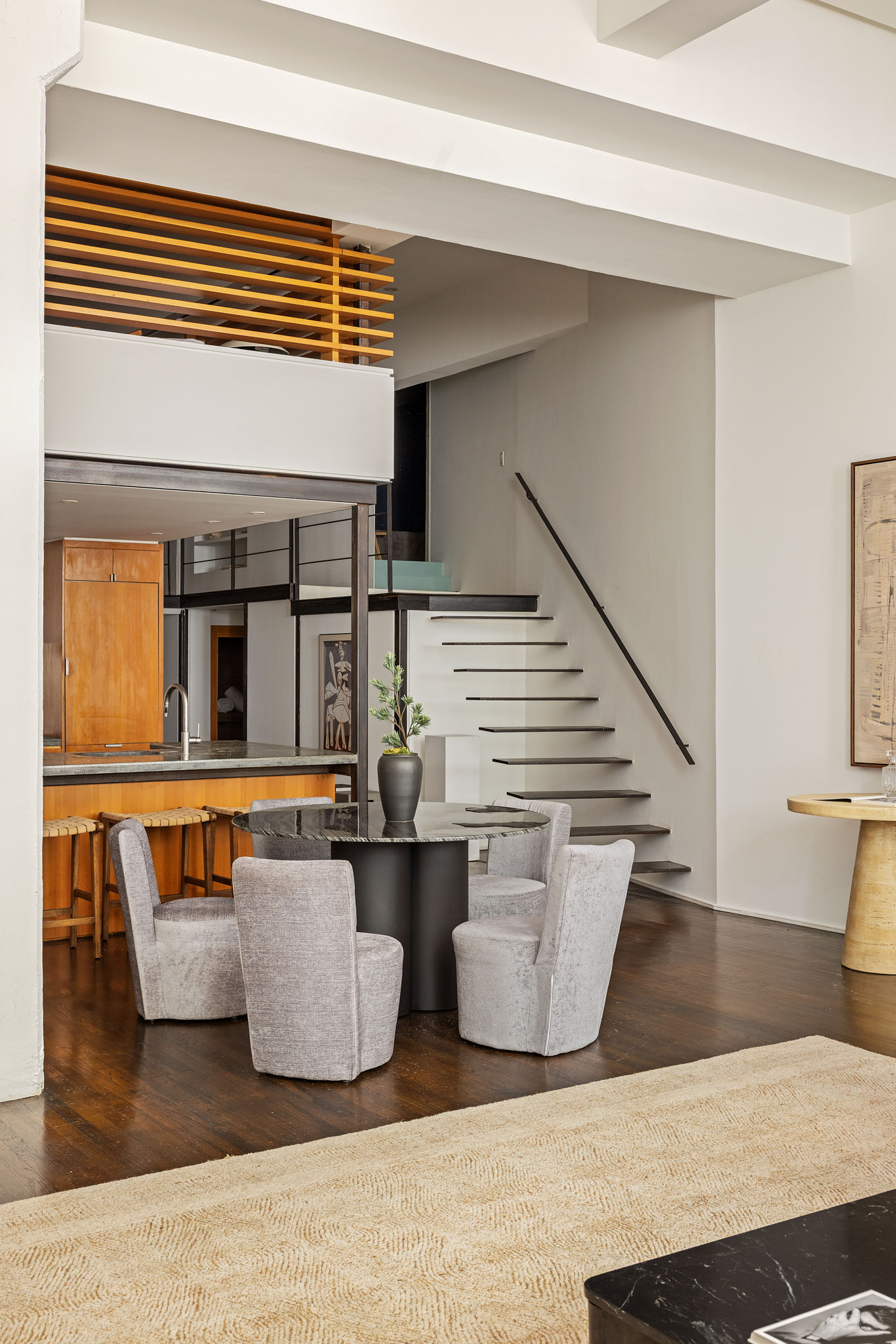 377 West 11th Street, Unit 1D Manhattan, NY 10014 - Photo 7 of 22 a view of entryway and hall with wooden floor