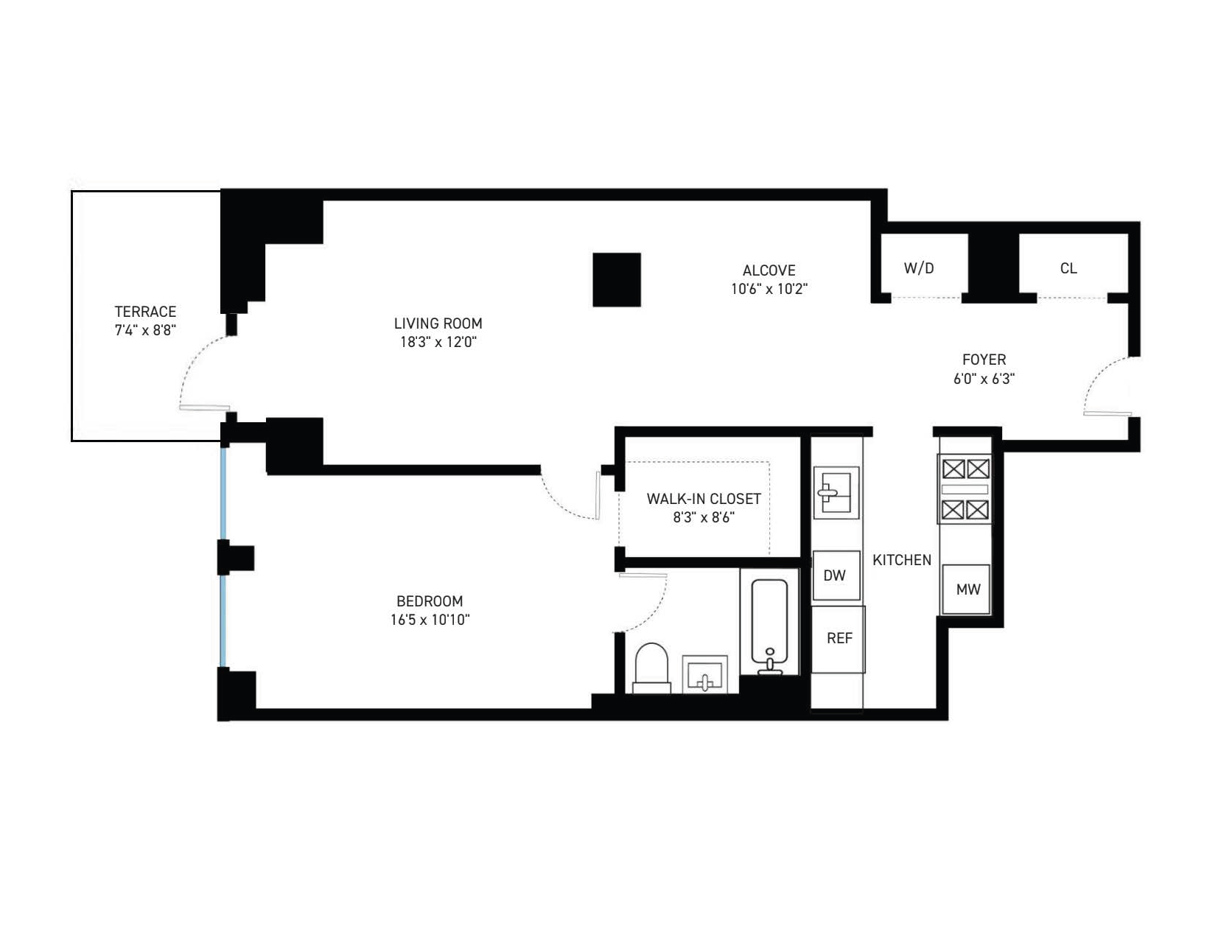 140 West 22nd Street, Unit 2D Manhattan, NY 10011 - Photo 10 of 10 Gallery Image 10