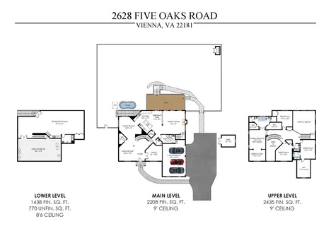 $2,285,000 | 2628 Five Oaks Road, Vienna, VA 22181