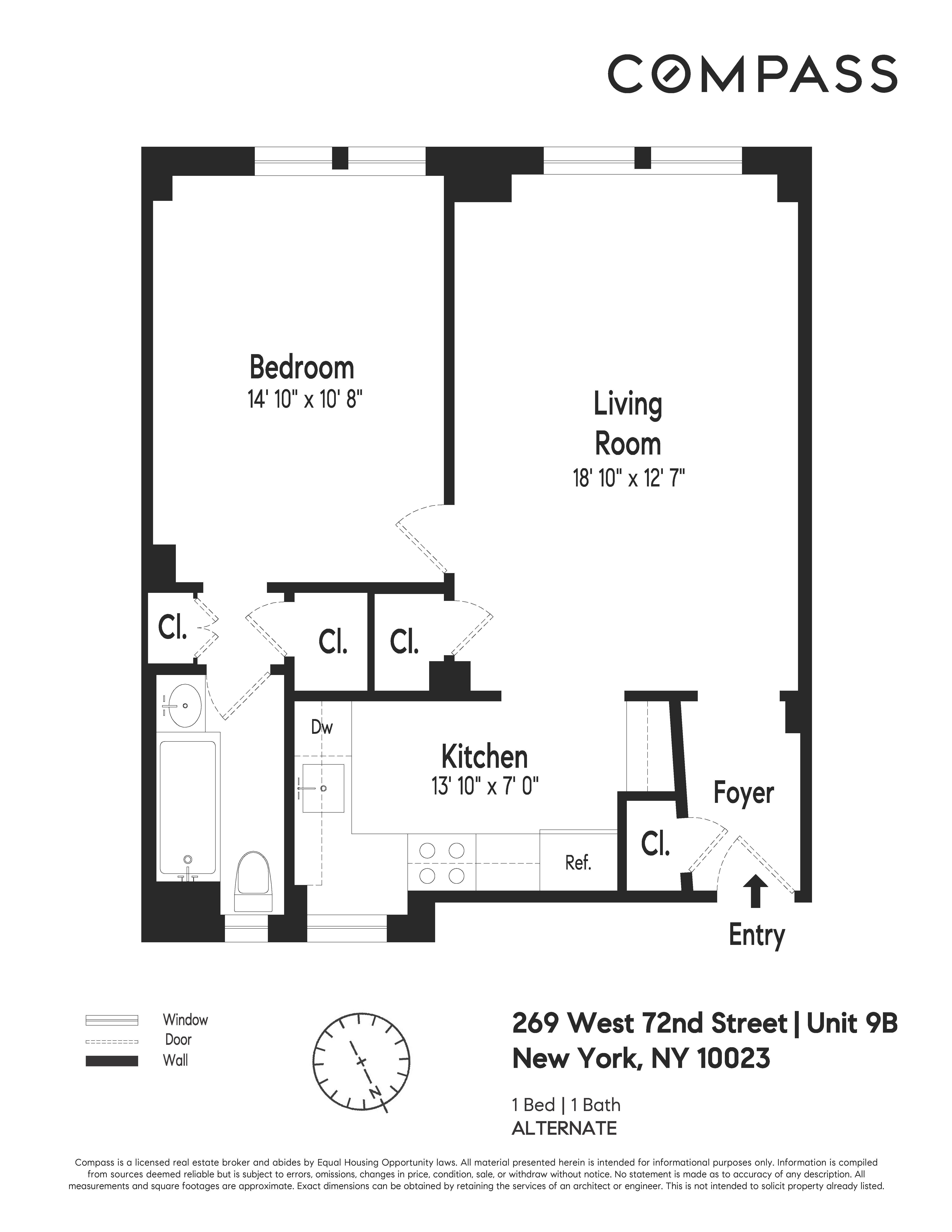 269 West 72nd Street, Unit 9B Manhattan, NY 10023 - Photo 13 of 13 a picture of a book and a bed