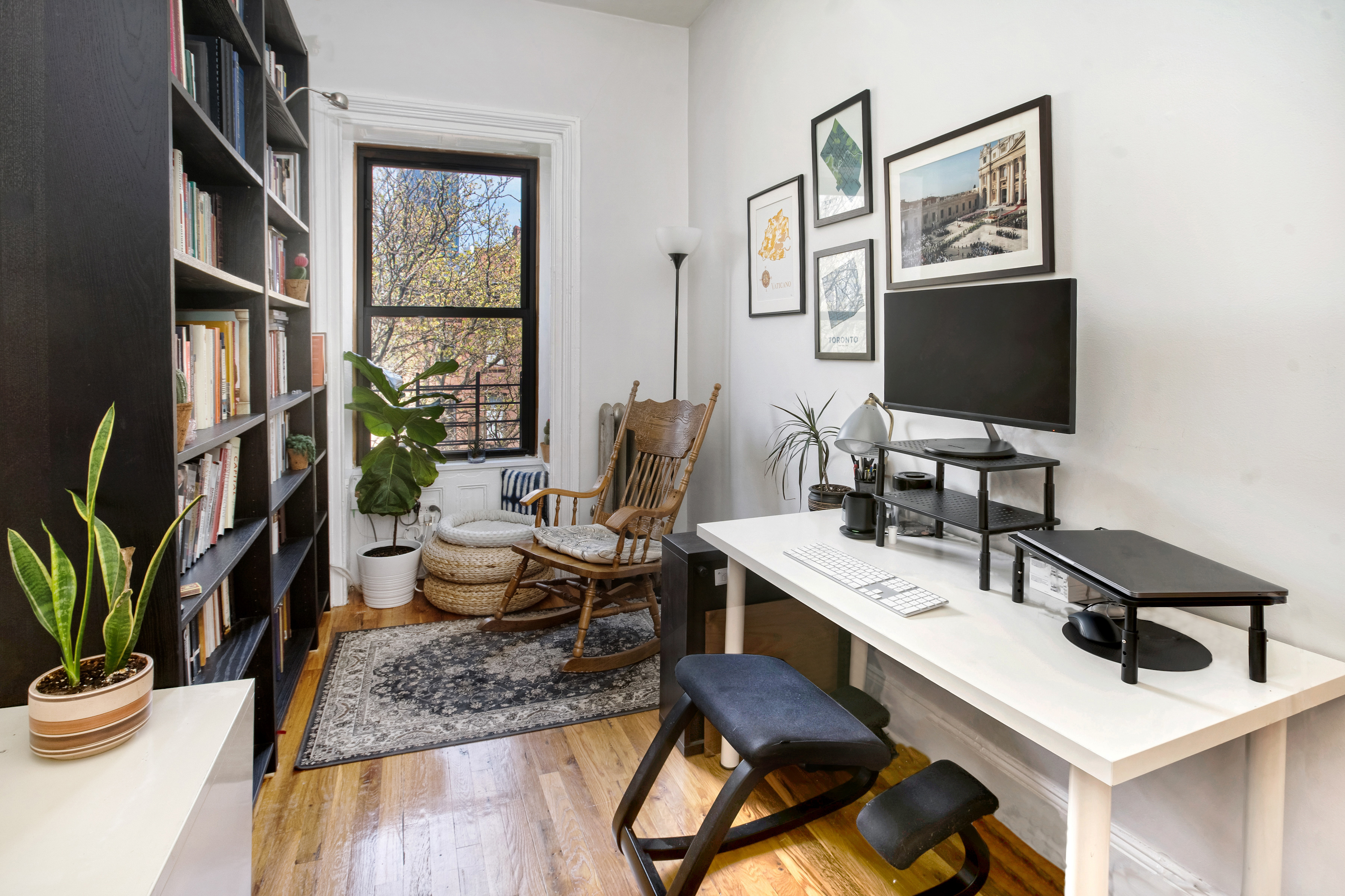 44 Sterling Place, Unit 2 Brooklyn, NY 11217 - Photo 6 of 9 a living room with furniture and a potted plant