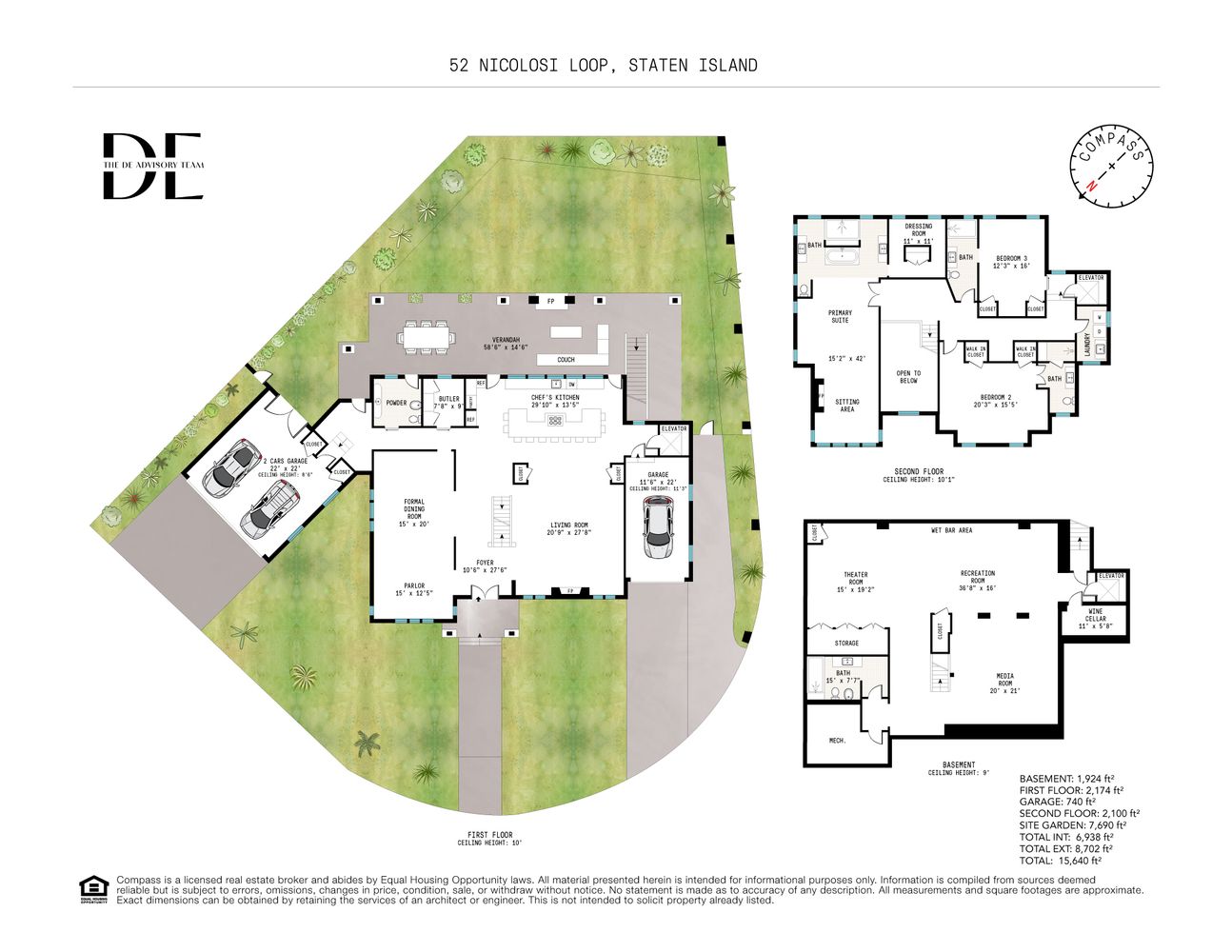 $3,395,000 | 52 Nicolosi Loop | Huguenot