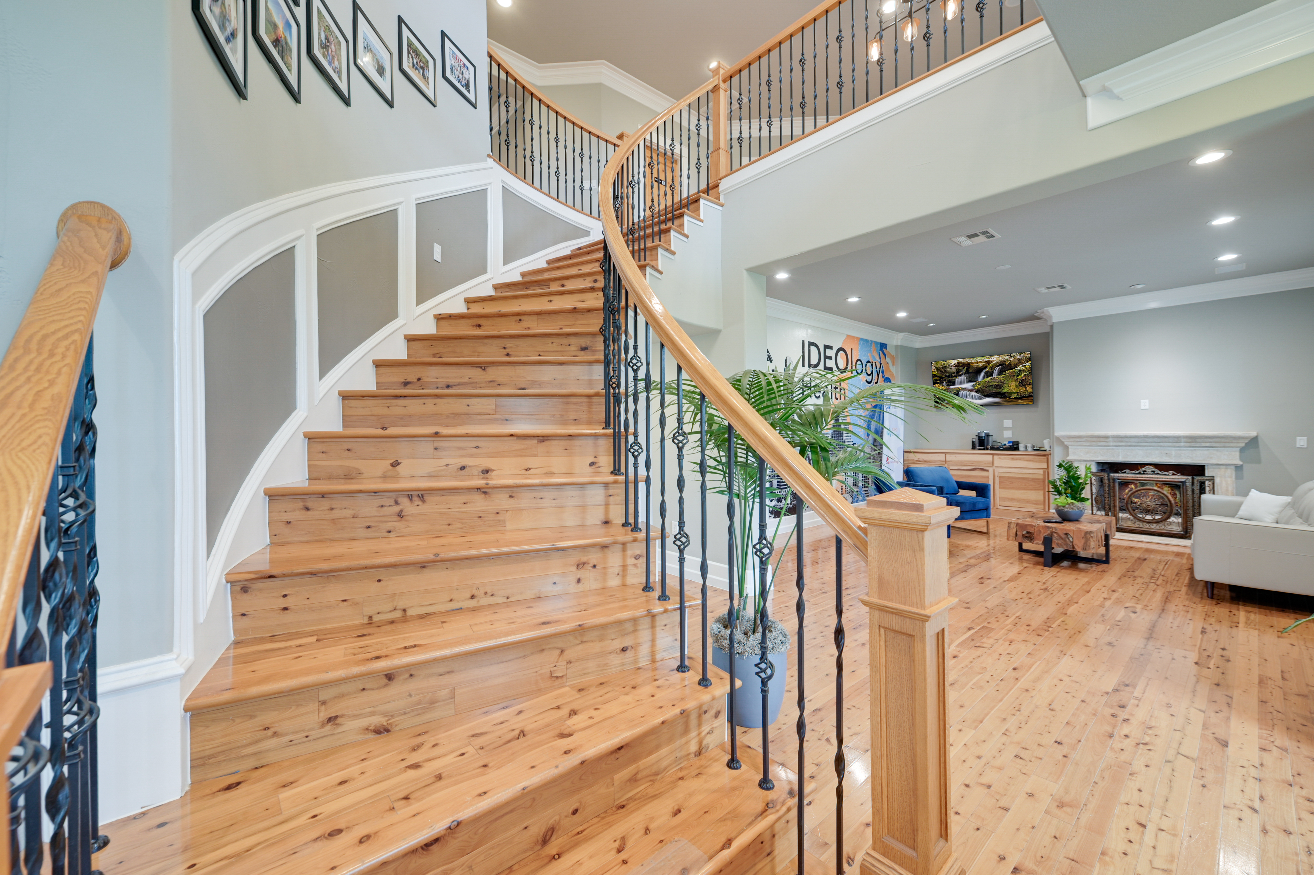 14913 Murfin Road Austin, TX 78734 - Photo 6 of 40 a view of entryway and hall with wooden floor