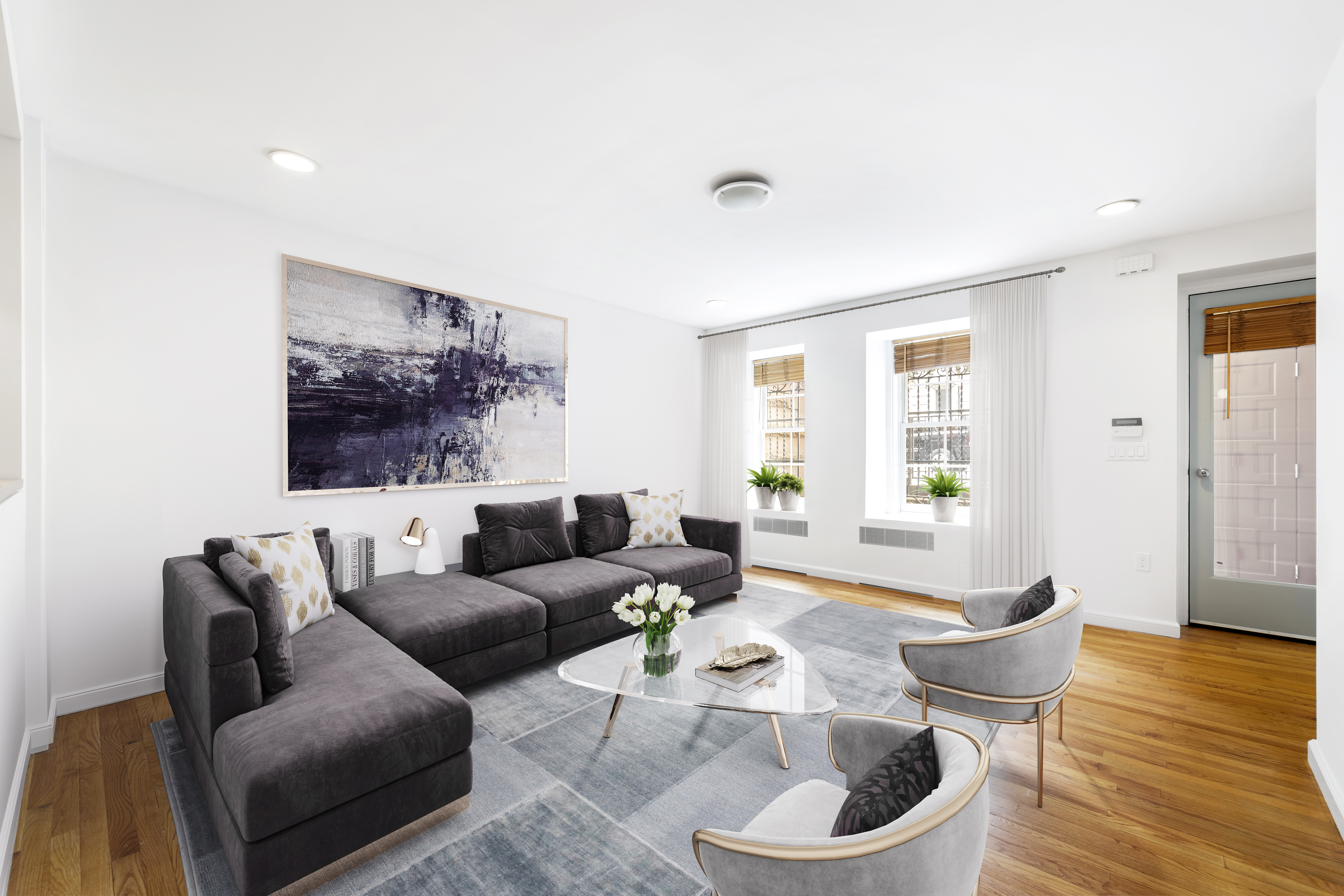 325 West 84th Street, Unit MAIS Manhattan, NY 10024 - Photo 2 of 9 a living room with furniture and a window