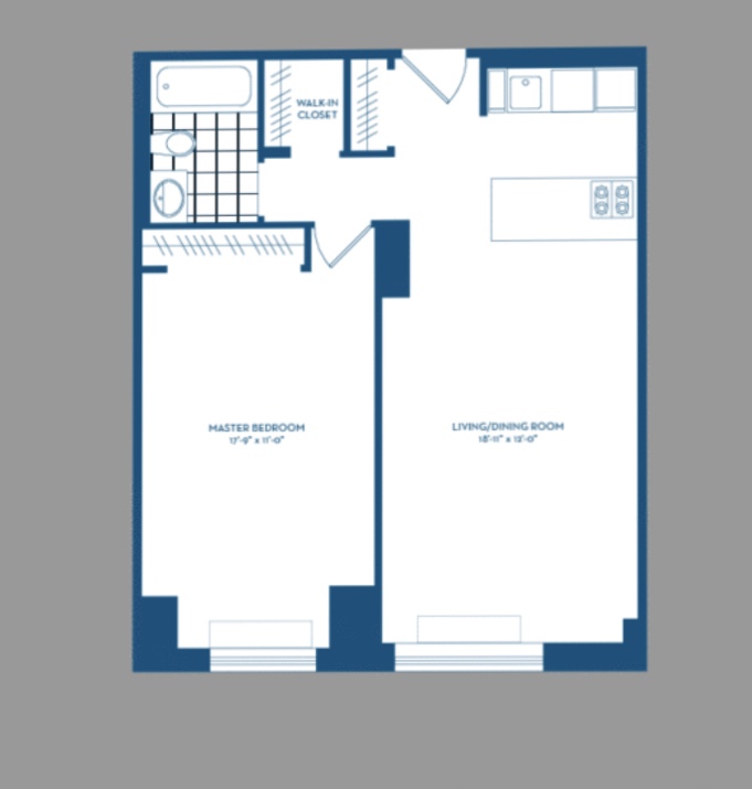 225 Rector Place, Unit 2D Manhattan, NY 10280 - Photo 17 of 17 a picture of a bathroom with a window