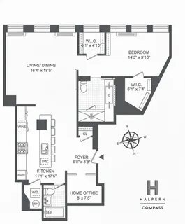 $1,825,000 | 55 Berry Street, Unit 4G | Williamsburg