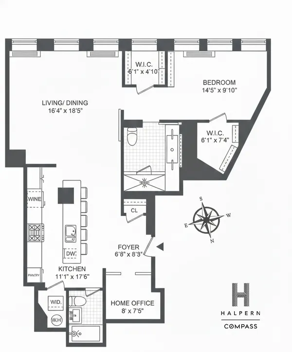 $1,825,000 | 55 Berry Street, Unit 4G | Williamsburg