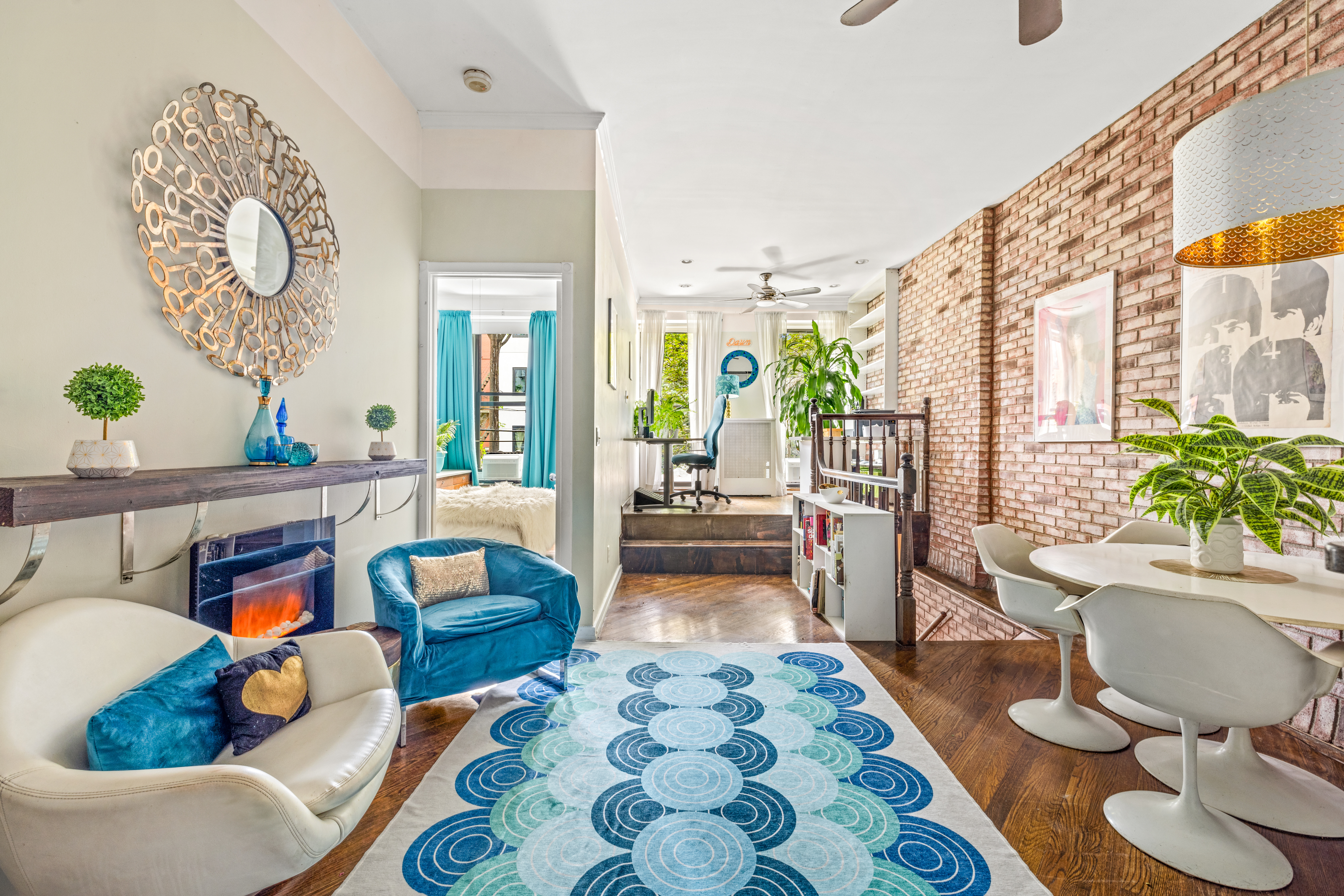 376 Bergen Street, Unit 1R Brooklyn, NY 11217 - Photo 9 of 10 a living room with furniture and a table