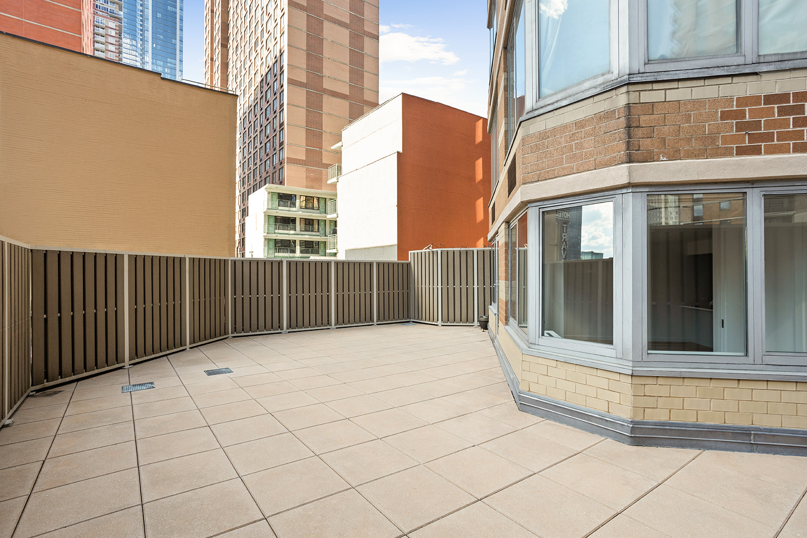 500 West 43rd Street, Unit 3B Manhattan, NY 10036 - Photo 12 of 19 a view of an entrance gate of a building