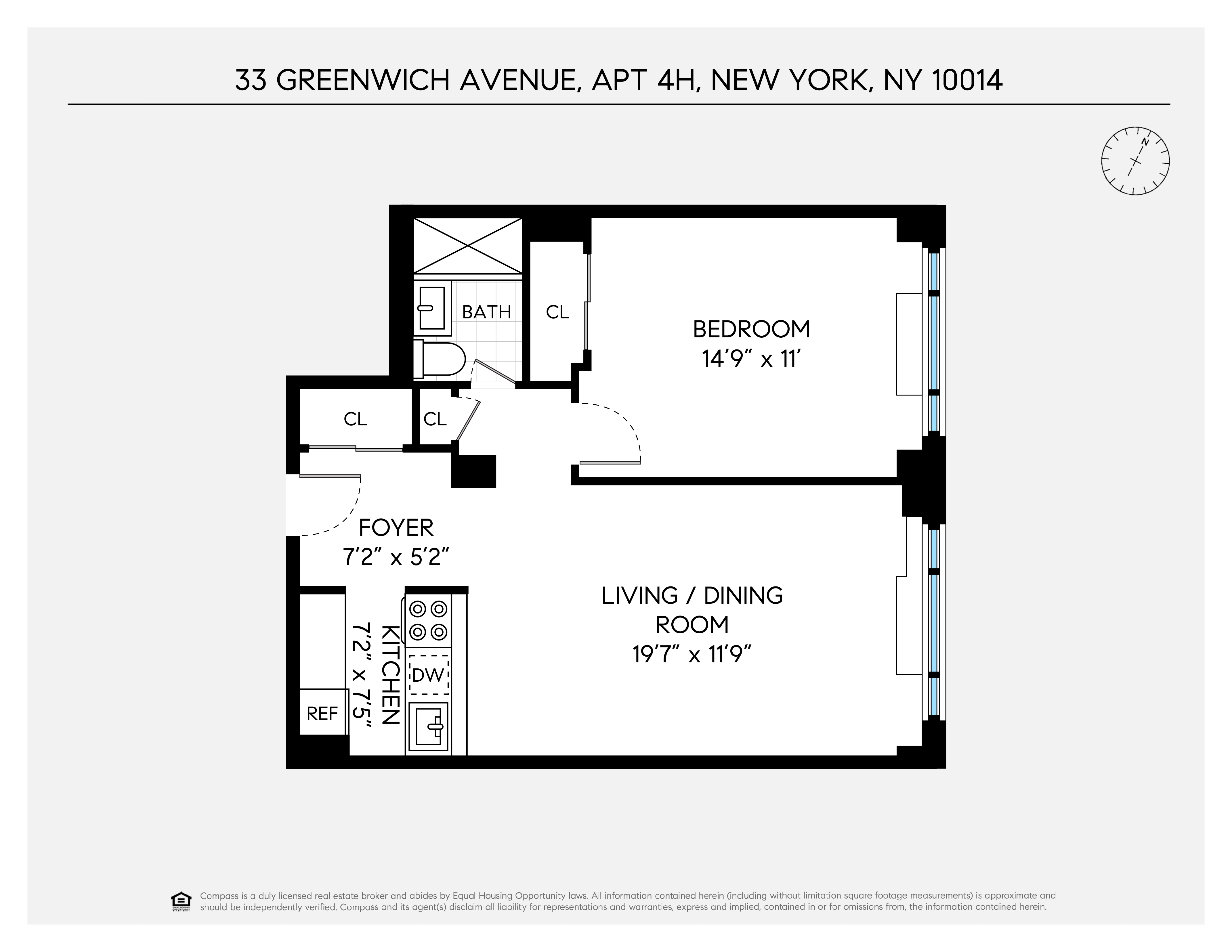 33 Greenwich Avenue, Unit 4H Manhattan, NY 10014 - Photo 6 of 6 Gallery Image 6