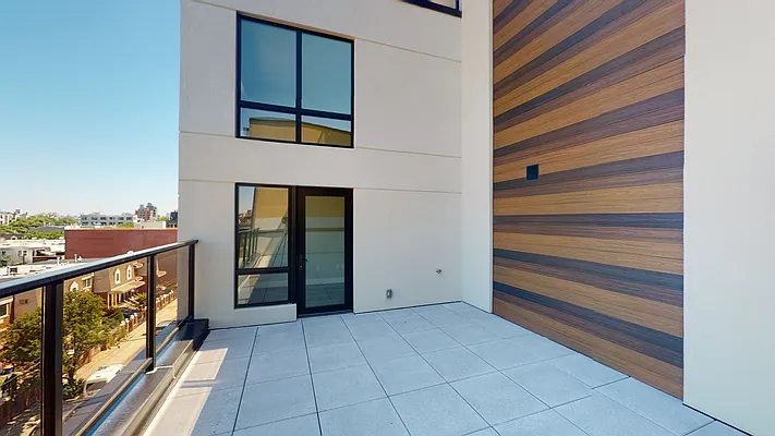 605 Hart Street, Unit 506 Brooklyn, NY 11221 - Photo 6 of 12 a view of a balcony