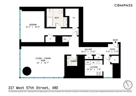 $7,500,000 | 217 West 57th Street, Unit 48D | Midtown Central