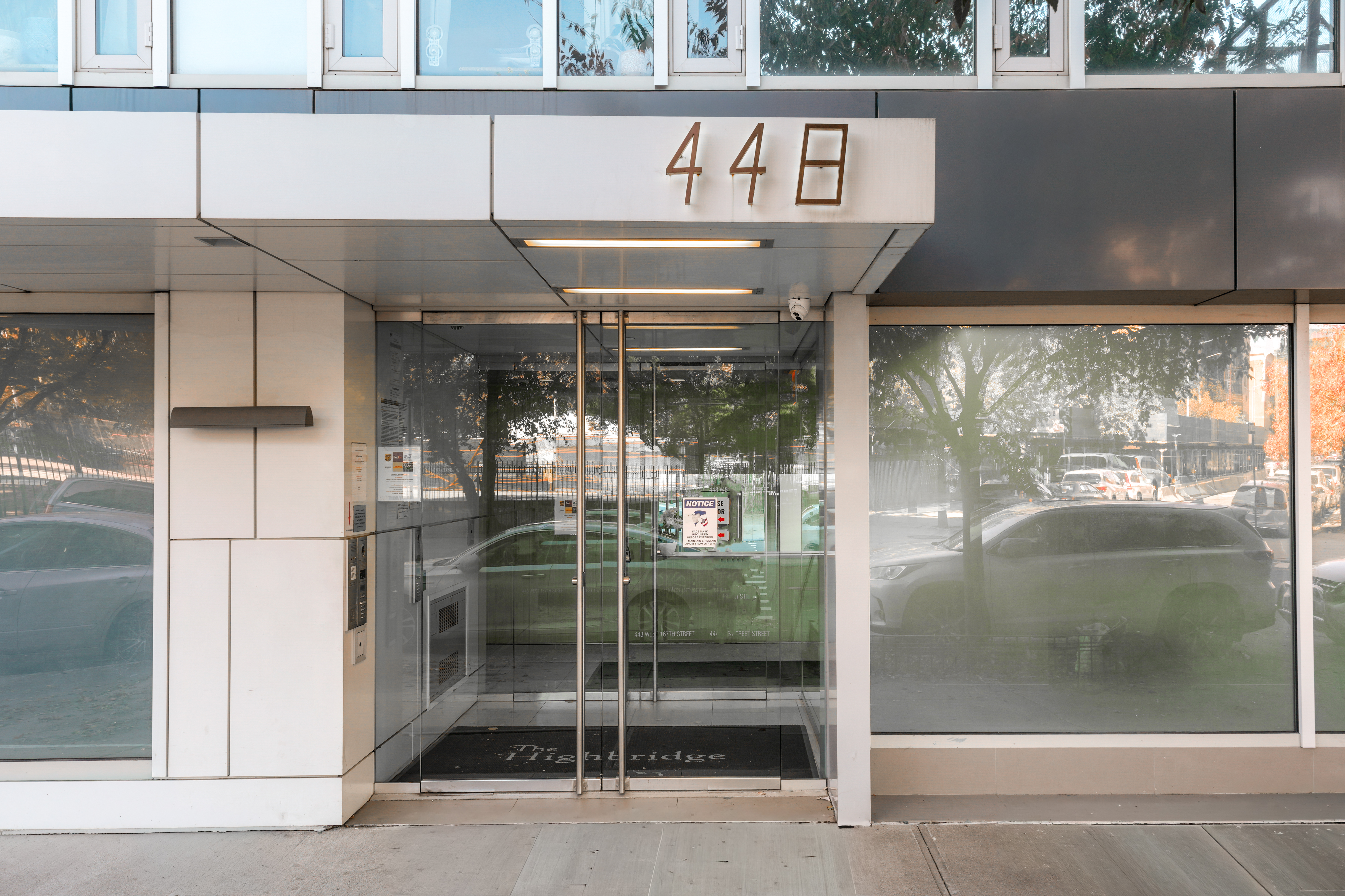 448 West 167th Street, Unit 3E Manhattan, NY 10032 - Photo 23 of 24 a bathroom with a glass shower door