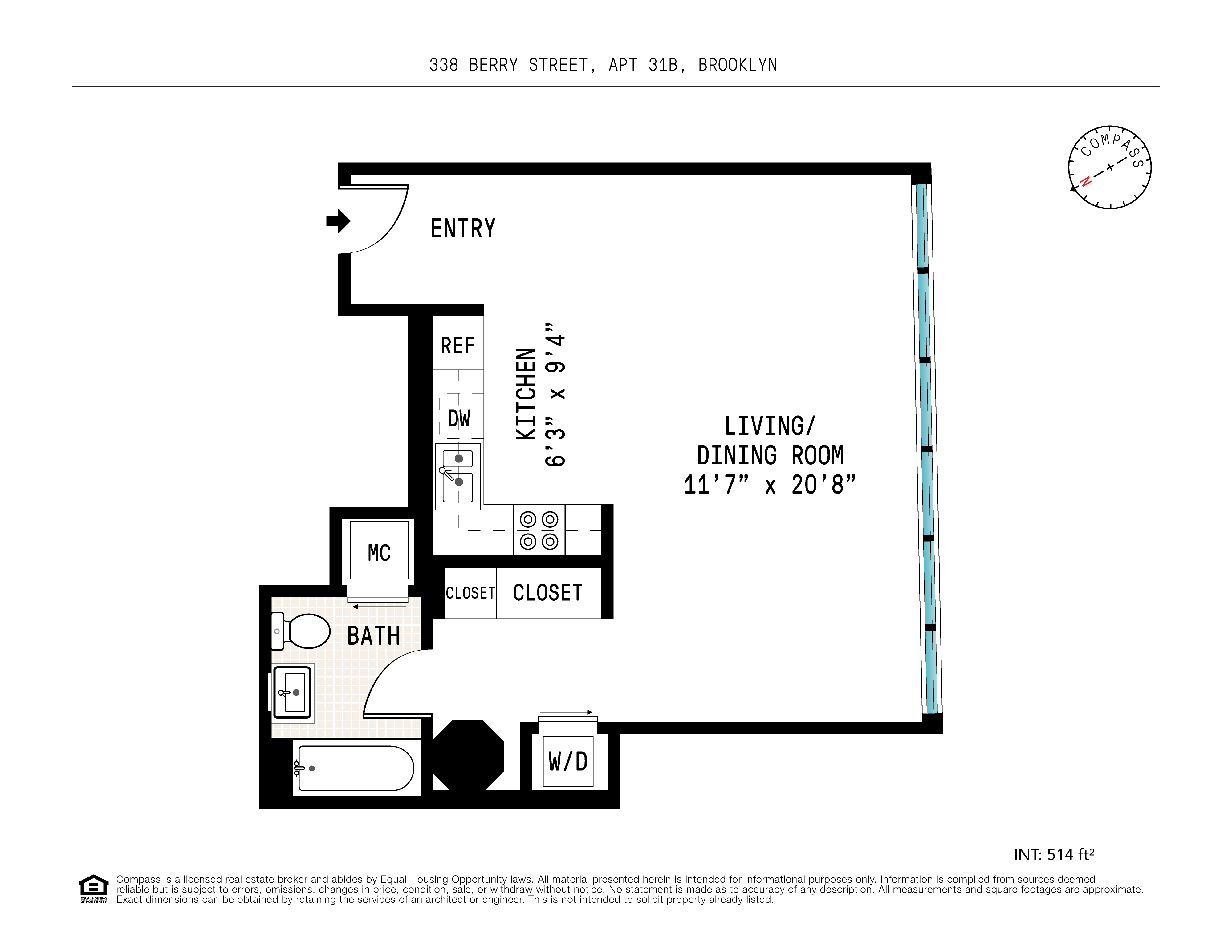 338 Berry Street, Unit 1B Brooklyn, NY 11249 - Photo 13 of 13 unknown
