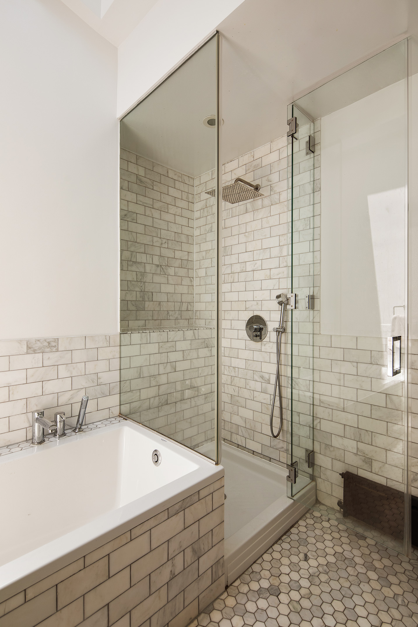 47 Wolcott Street Brooklyn, NY 11231 - Photo 18 of 24 a bathroom with a bathtub and a shower
