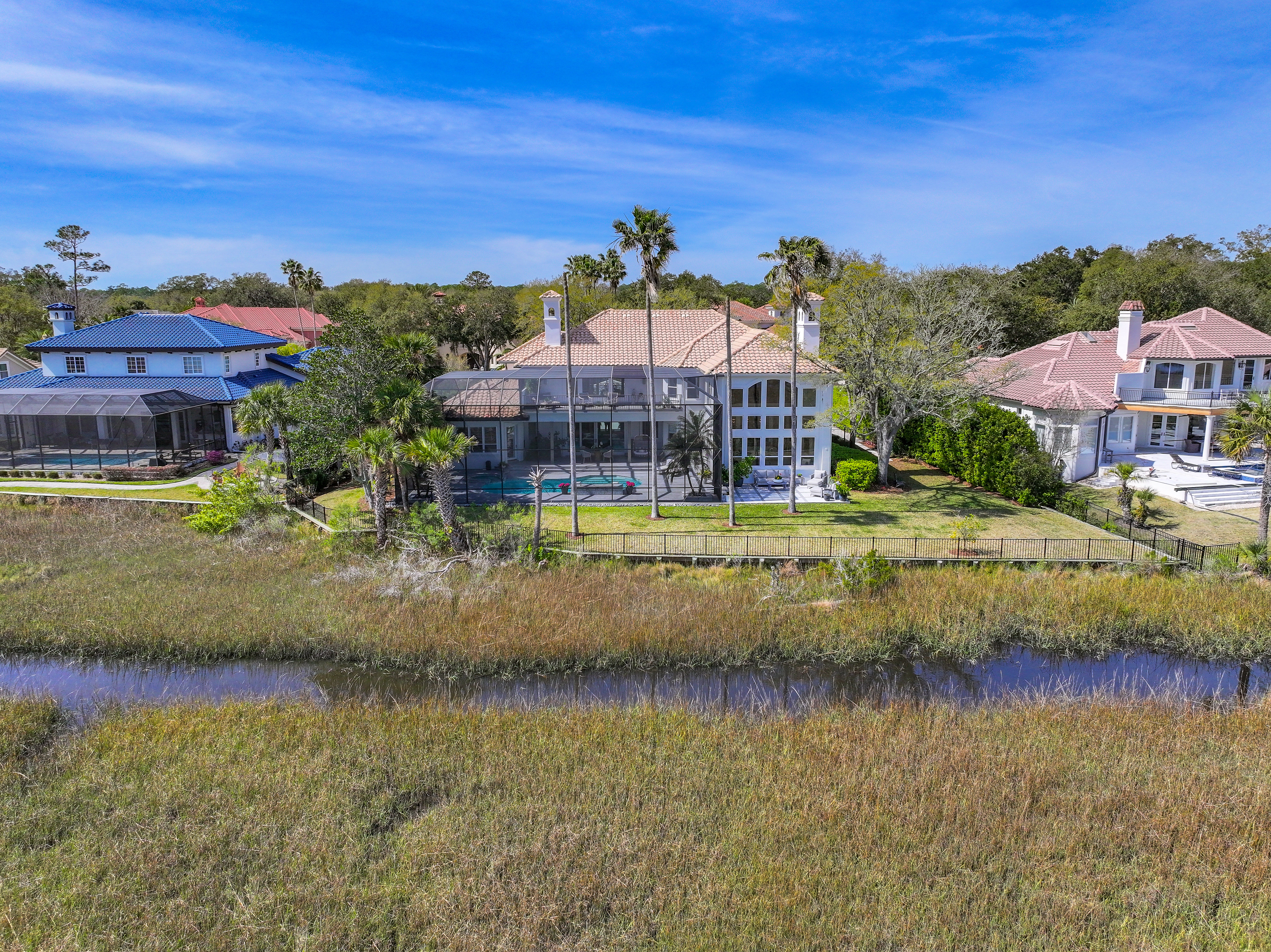 24624 Harbour View Drive Ponte Vedra Beach, FL 32082 - Photo 121 of 186 a view of a lake with a house in the background