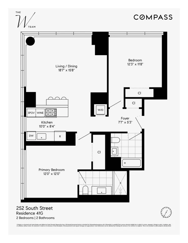 $2,430,000 | 252 South Street, Unit 41G | Two Bridges