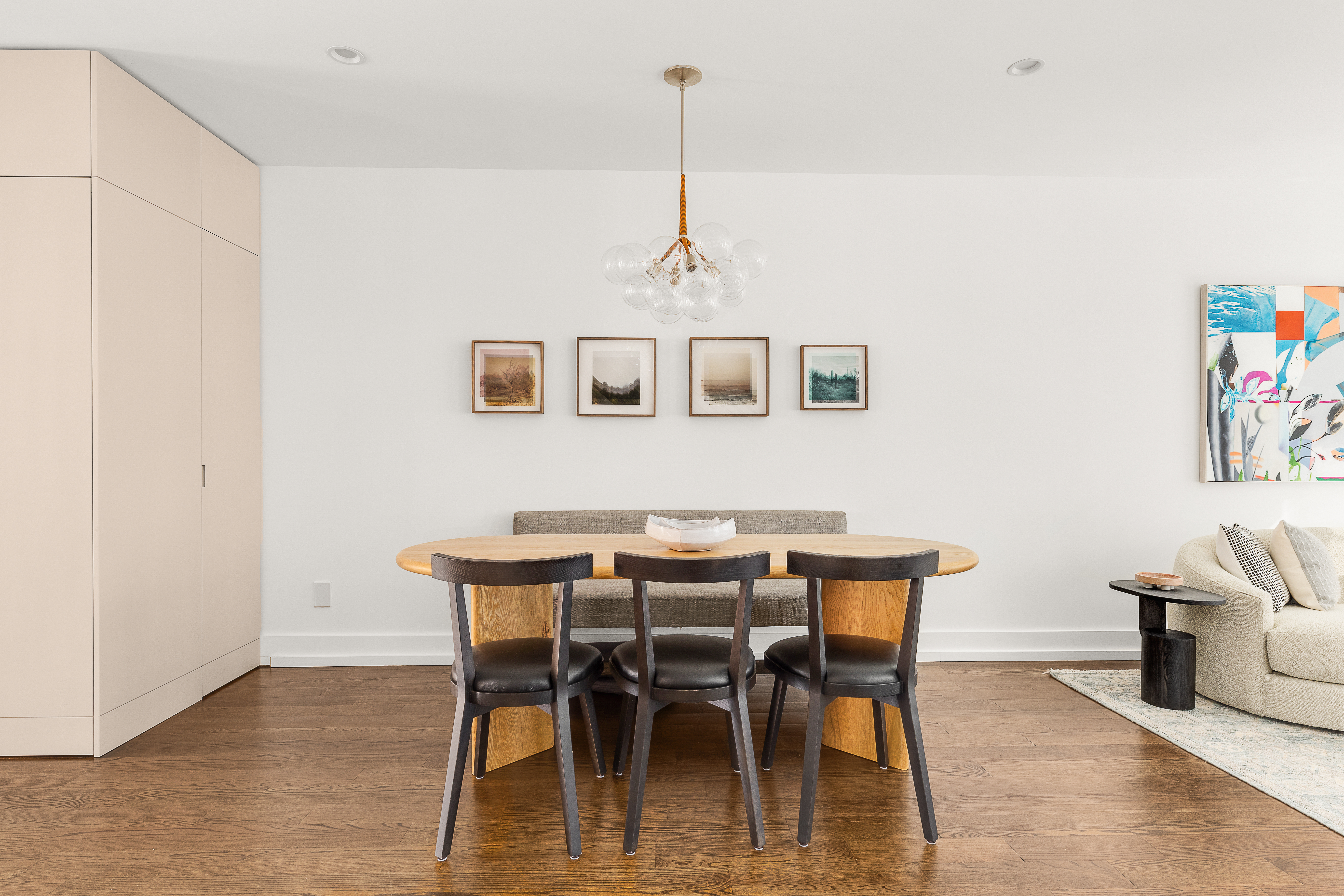 330 Bond Street Brooklyn, NY 11231 - Photo 2 of 18 a view of a dining room with furniture and wooden floor