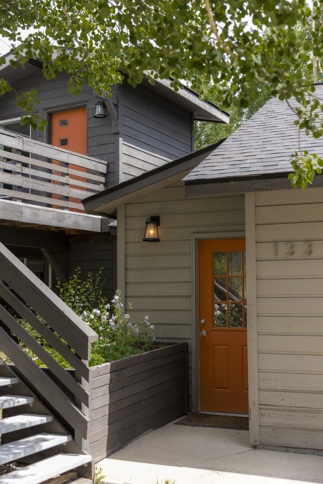 133 Gold Run Road Alma, CO 80420 - Photo 33 of 46 a front view of a house with entryway