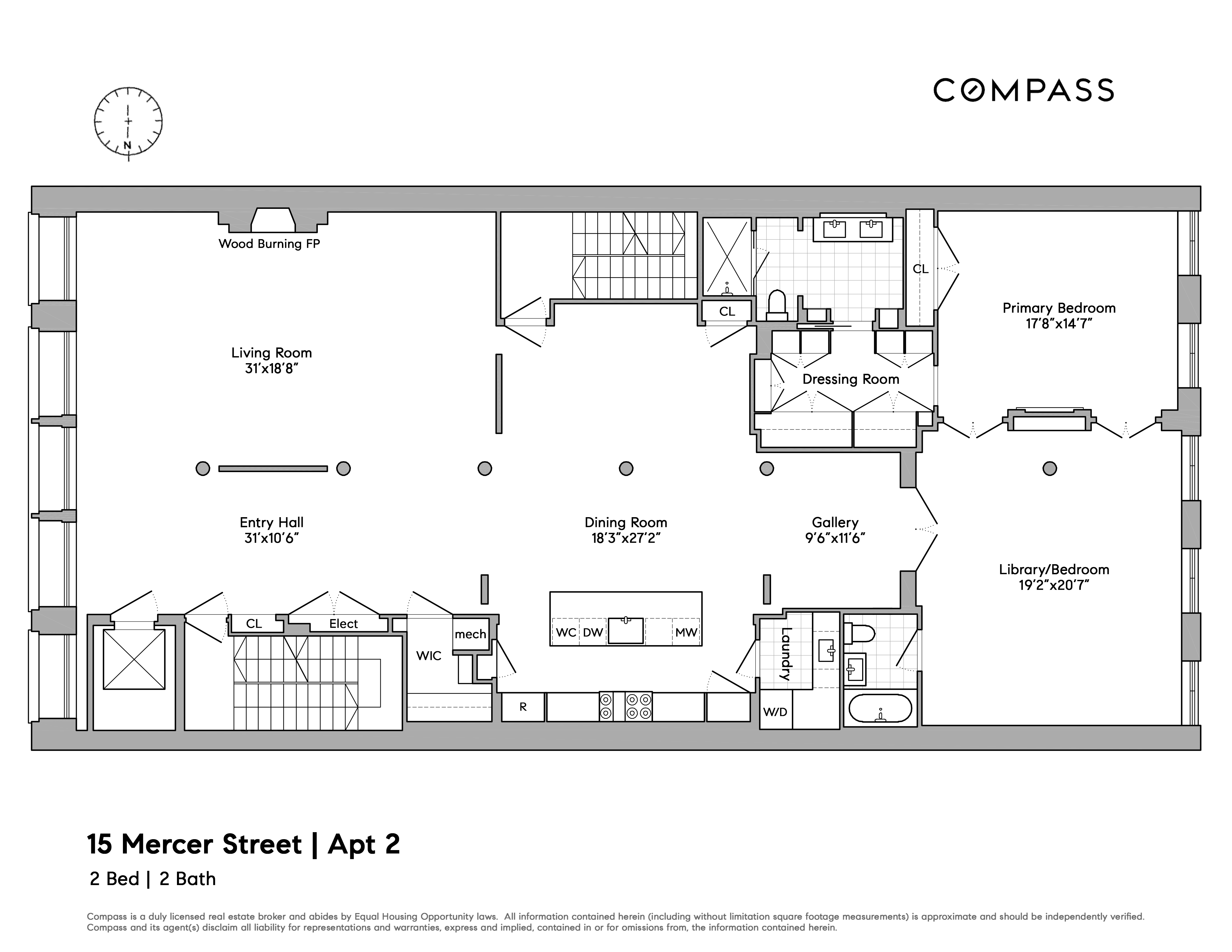 15 Mercer Street, Unit 2 Manhattan, NY 10013 - Photo 23 of 25